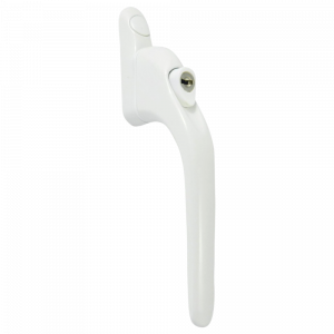 ASEC Espag Inline Handle With Spindle - White - 20mm Spindle