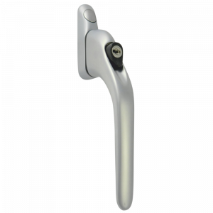 ASEC Espag Inline Handle With Spindle - Silver - 40mm Spindle