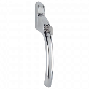 HOPPE Tokyo UPVC Espag Handle Inline ID237/1171 - Polished Chrome