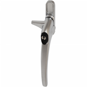 ERA Charisma Inline Cockspur Locking Espag Handle - 12mm RH Locking Satin Chrome