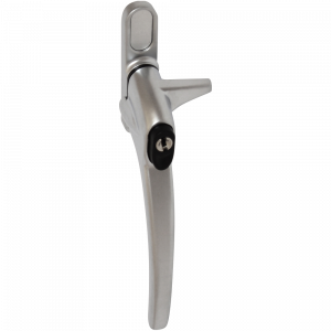 ERA Charisma Inline Cockspur Locking Espag Handle - 21mm LH Locking Satin Chrome