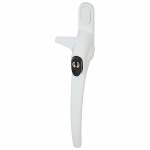 ERA Charisma Inline Cockspur Locking Espag Handle - 21mm RH Locking White
