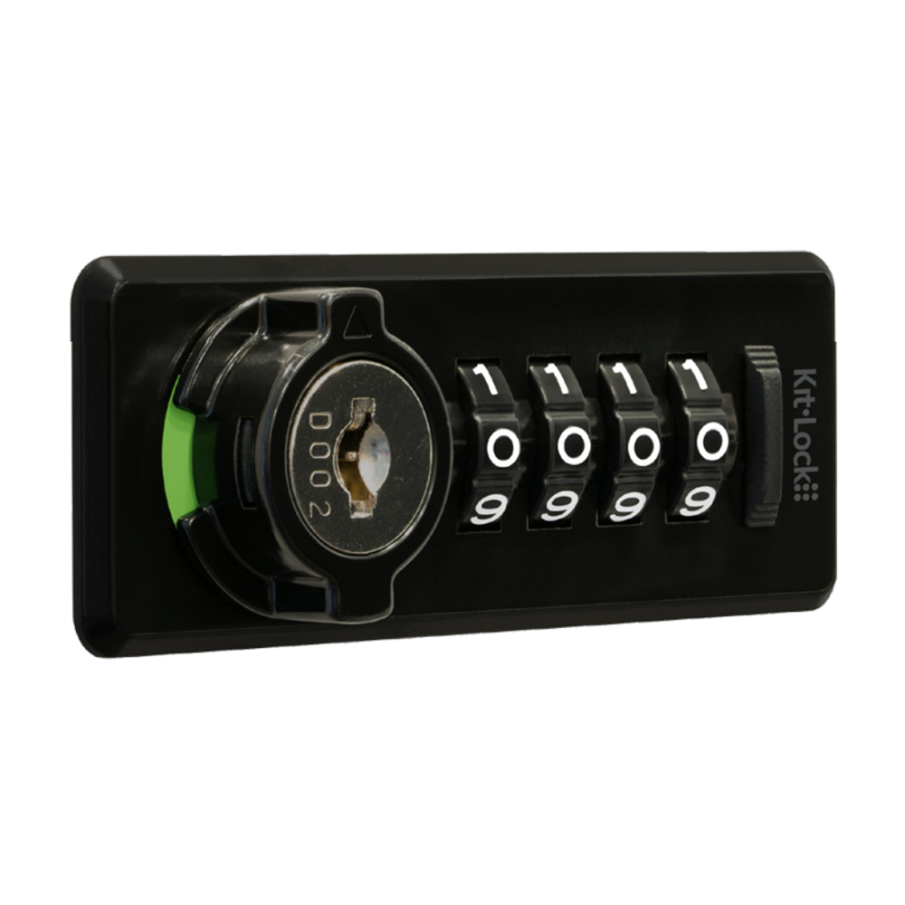CODELOCKS KitLock KL20 Horizontal Mechanical Combination Lock With Auto Scramble
