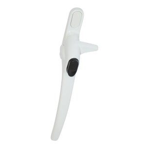ERA Charisma Inline Cockspur Non Locking Espag Handle - 12mm LH Non Locking White