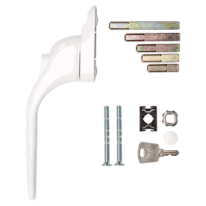 CHAMELEON Lite Inline Espag Handle With 5 Spindles - White